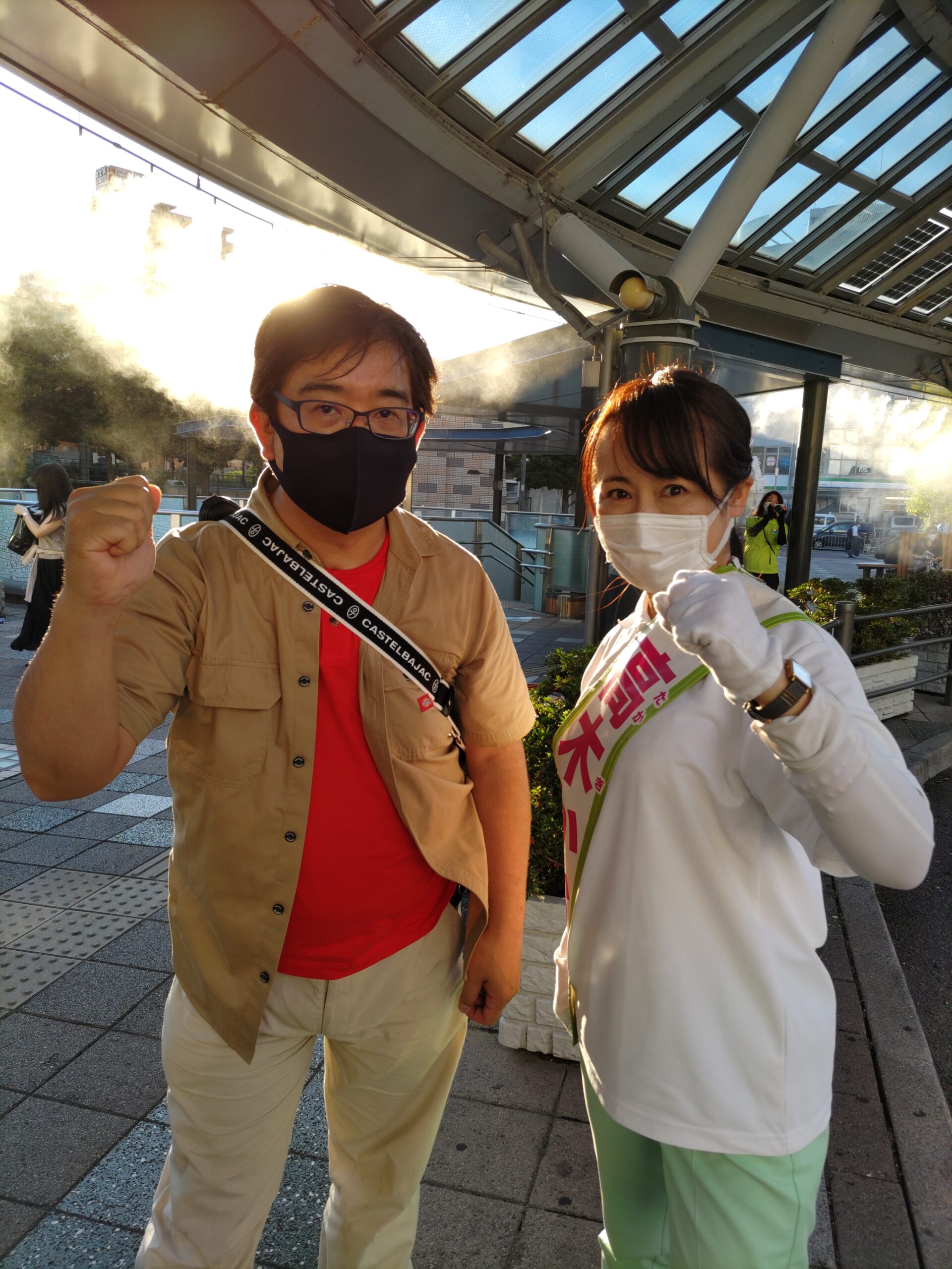 高木かおり候補 参議院選挙演説＠大日駅